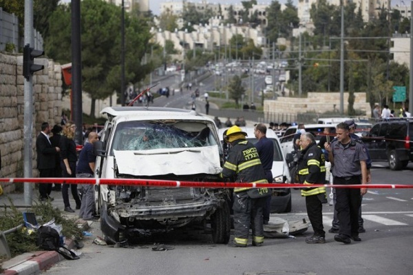 إصابة 5 جنود إسرائيليين بعملية دهس شمالي القدس